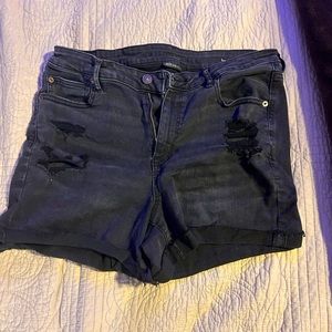 Black American Eagle Jean shorts